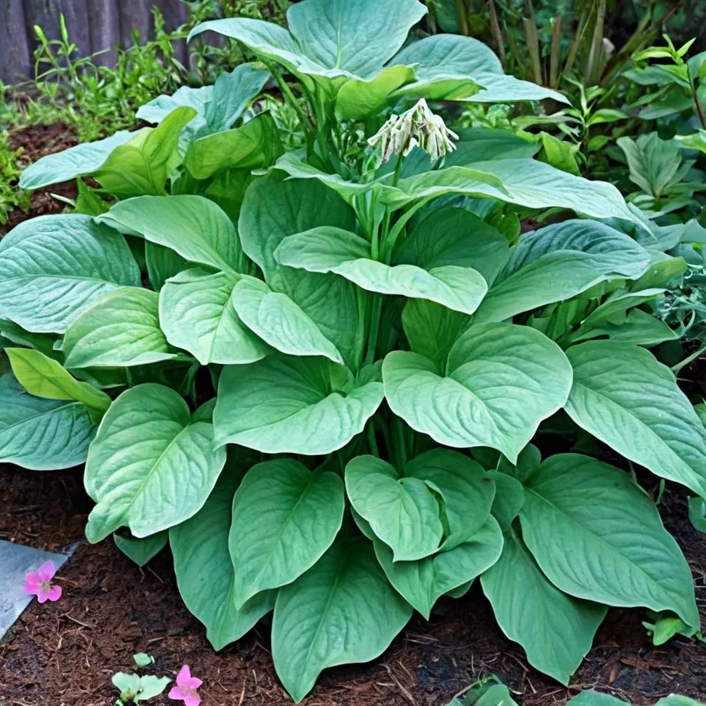 Hosta x hybrida 'Jurassic Park'