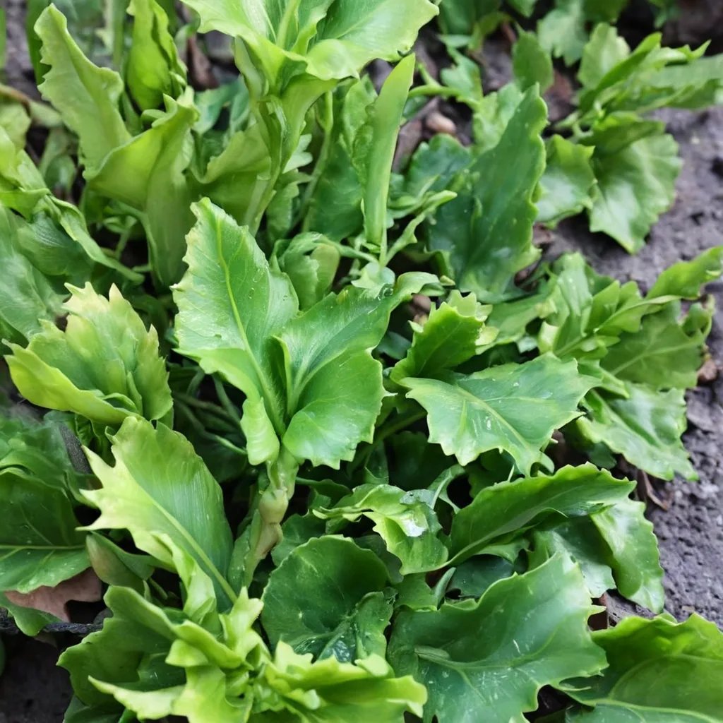 Asplenium scolopendrium 'Cristatum'