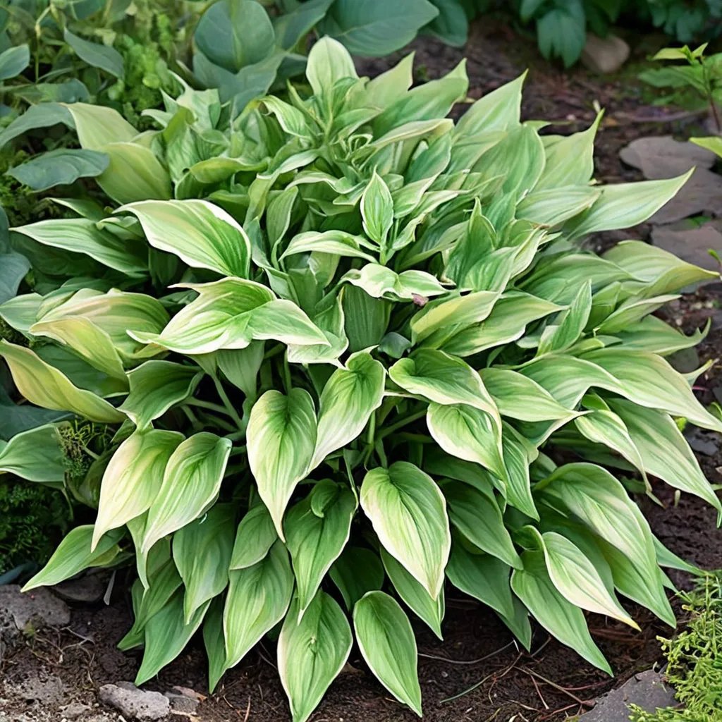 Hosta x hybrida 'Sentinels'