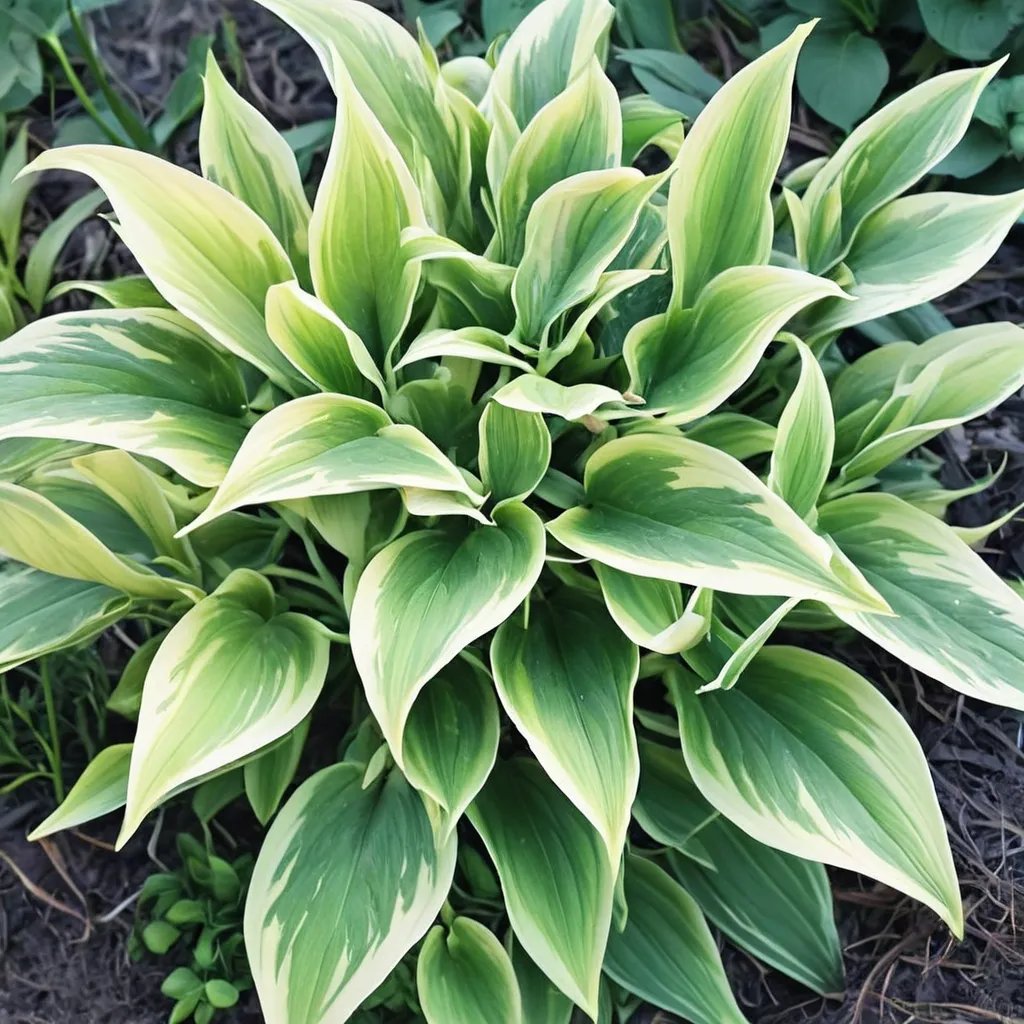 Hosta x hybrida 'Angelique'