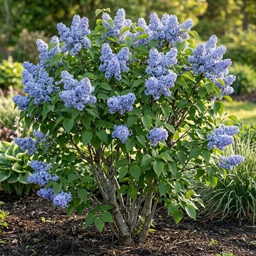 Syringa vulgaris 'President Lincoln'