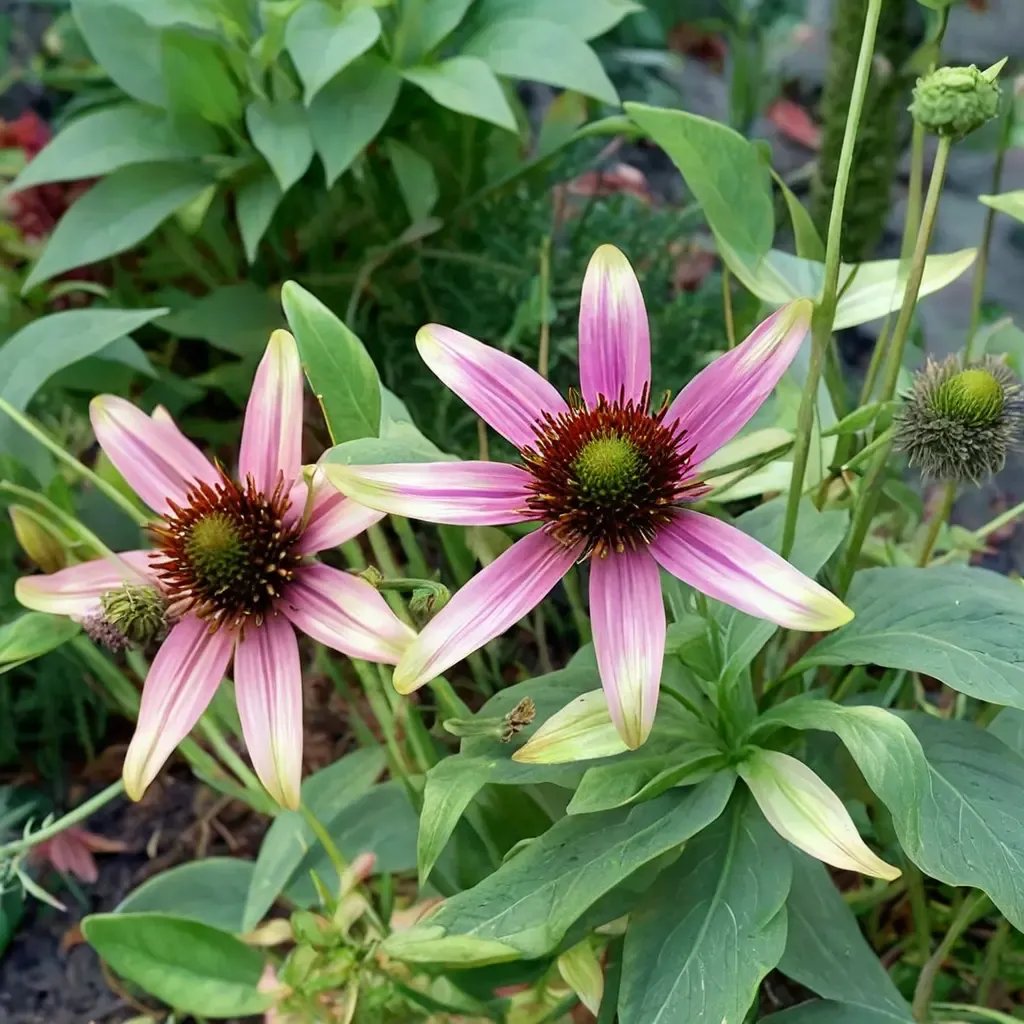 Echinacea purpurea 'Green Envy'