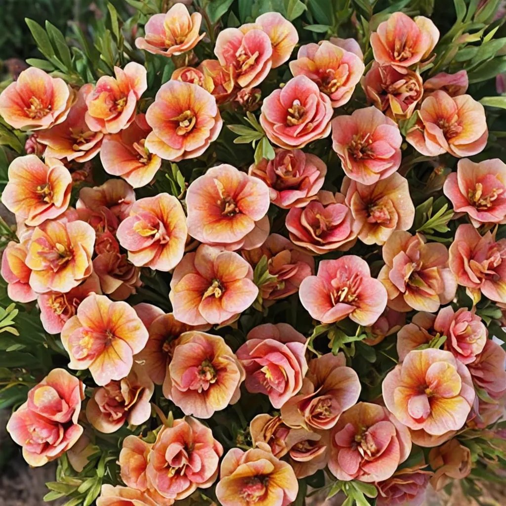 Calibrachoa x hybrida 'Double Orange'