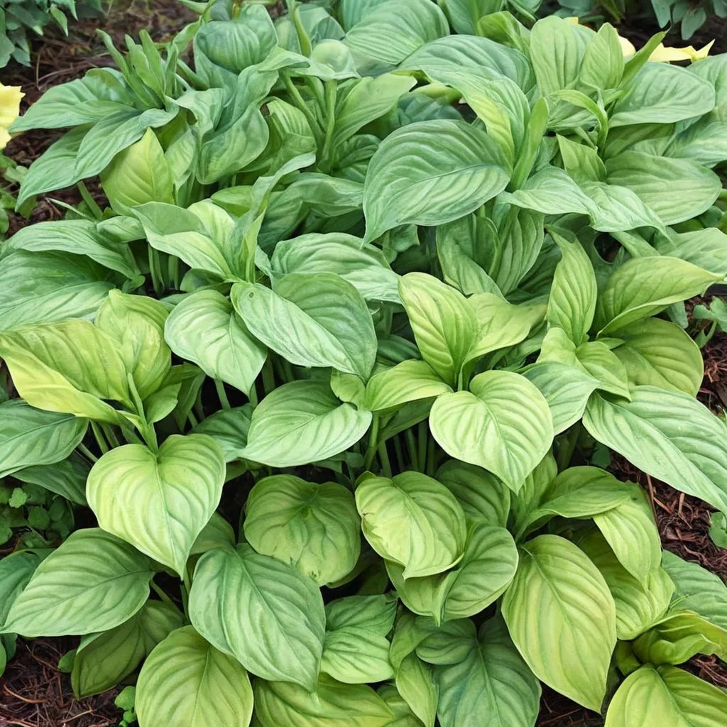 Hosta x hybrida 'Avocado'