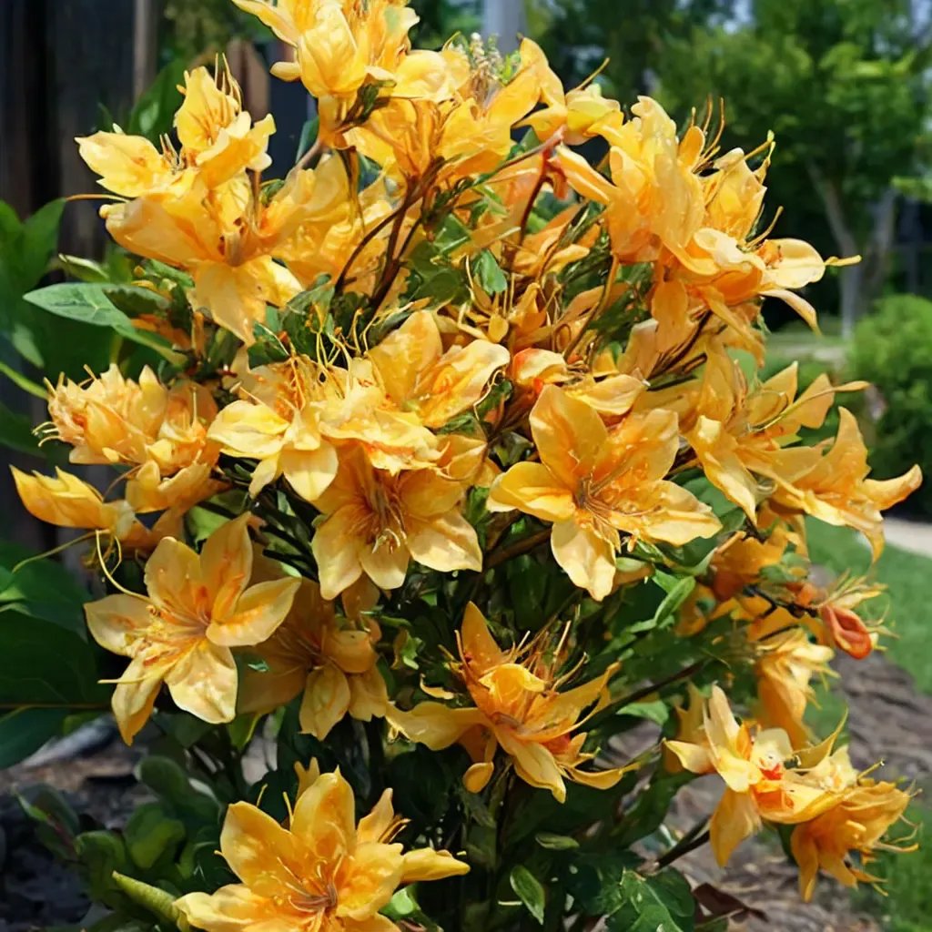 Rhododendron x hybrida 'Golden Lights'