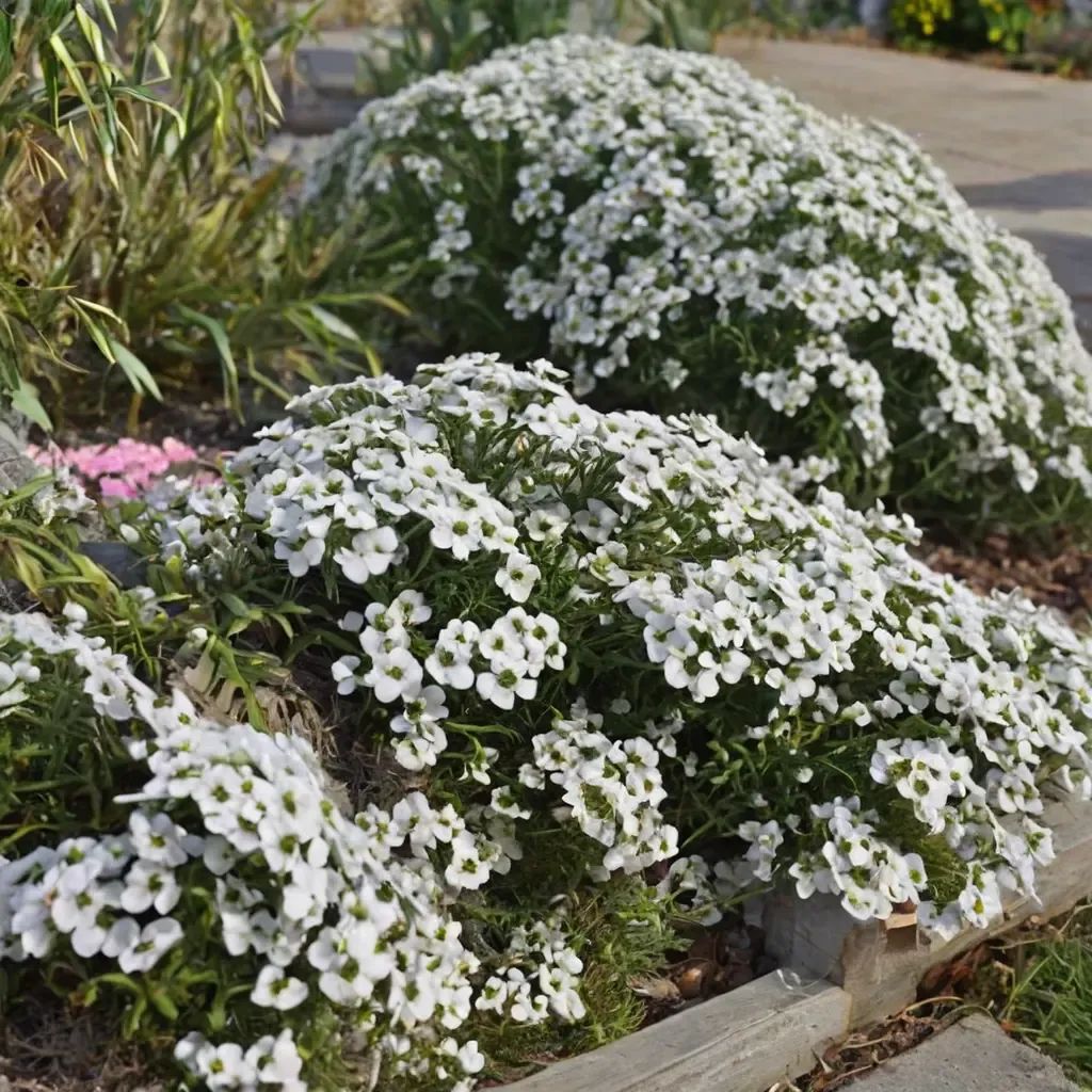 Lobularia maritima 'Snow Princess'