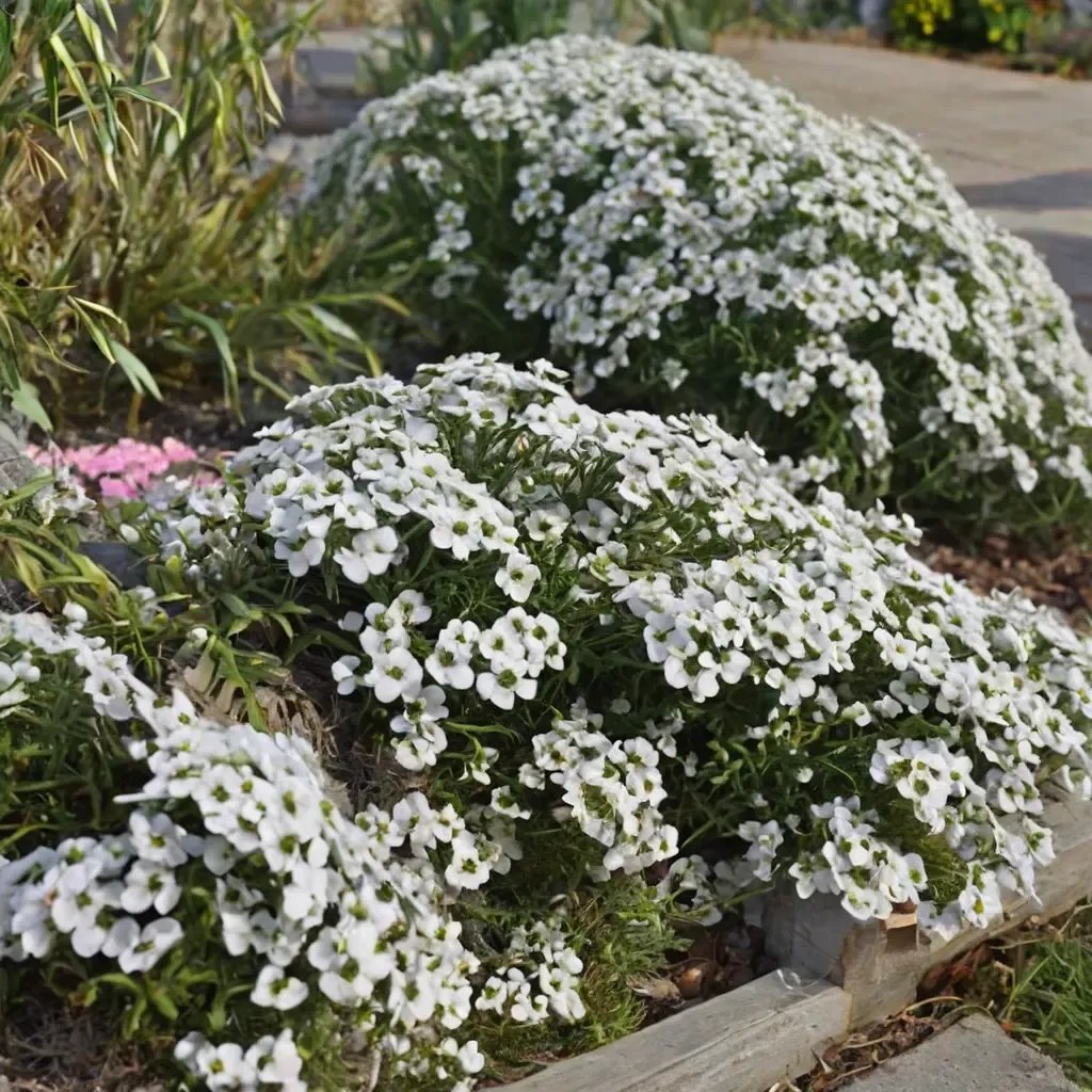 Lobularia maritima 'Snow Princess'