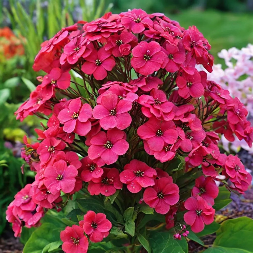 Phlox paniculata 'Red Riding Hood'