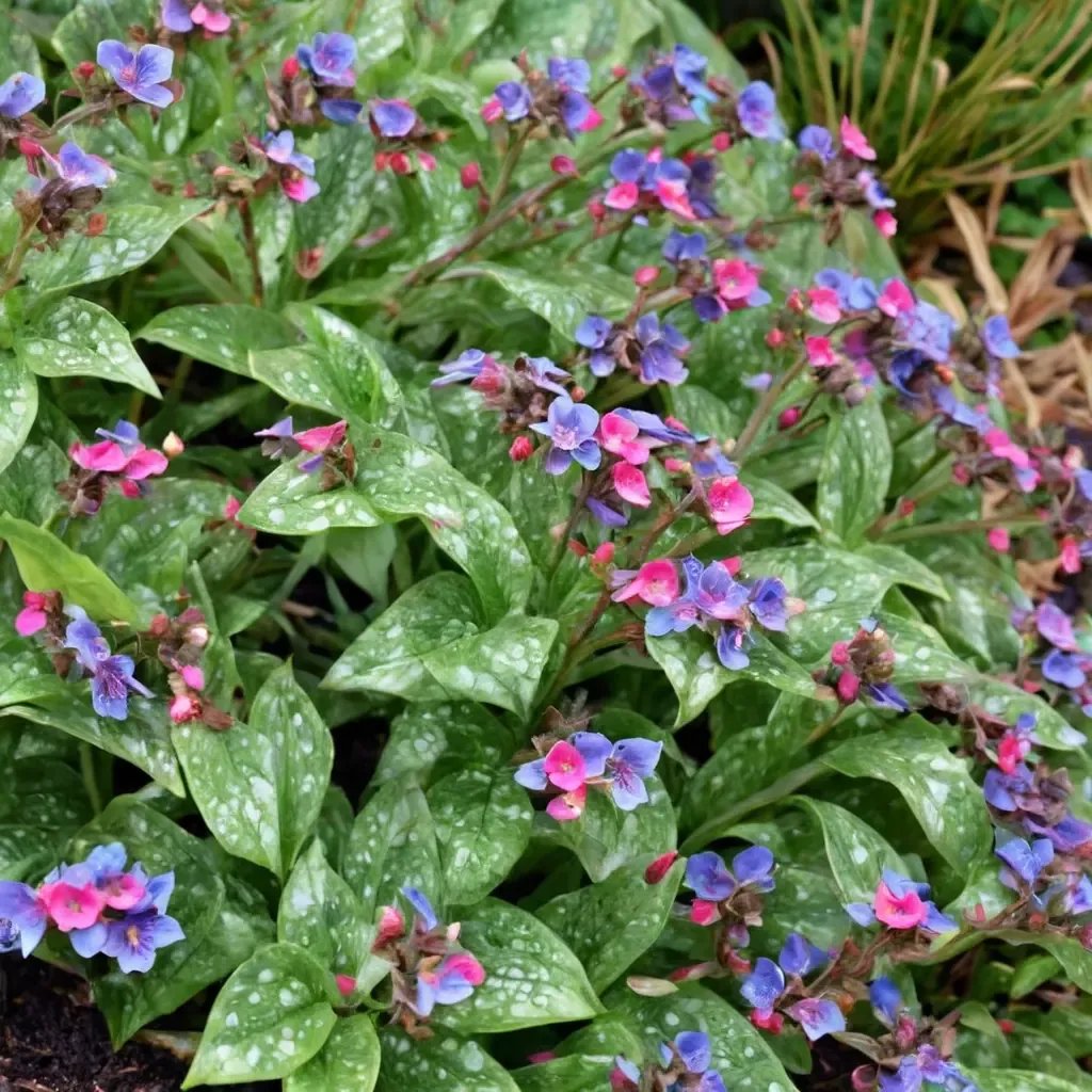 Pulmonaria officinalis 'Dark Vader'