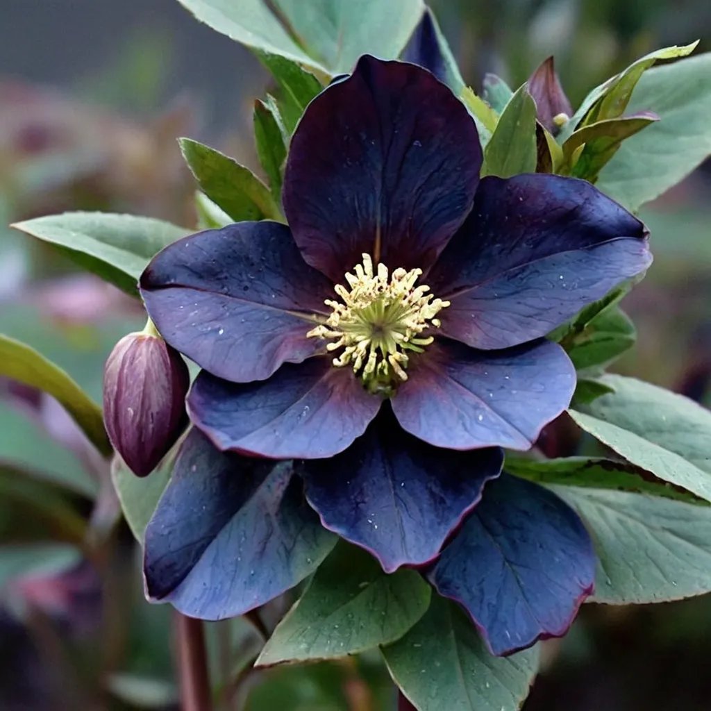 Helleborus x hybridus 'Winter Dream Black'