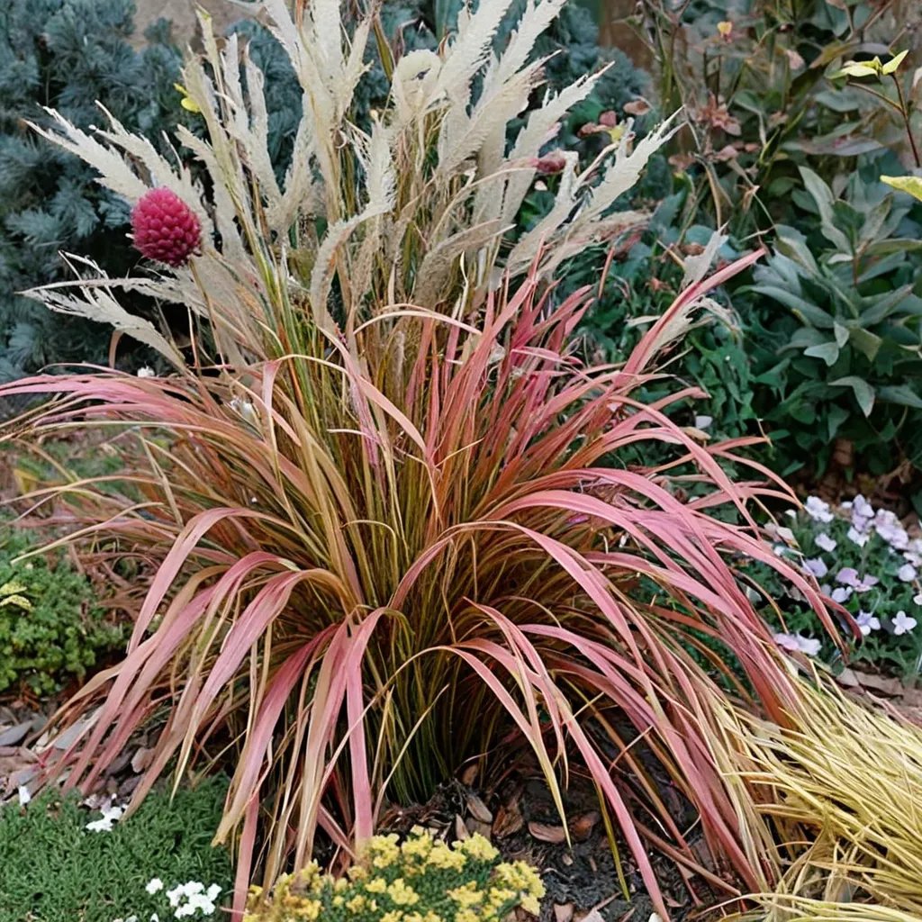 Miscanthus sinensis 'Little Miss'