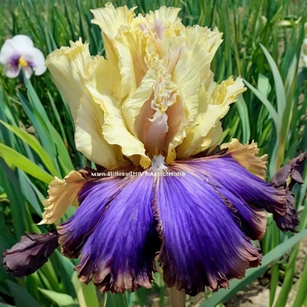 Iris x germanica 'Adventurous'