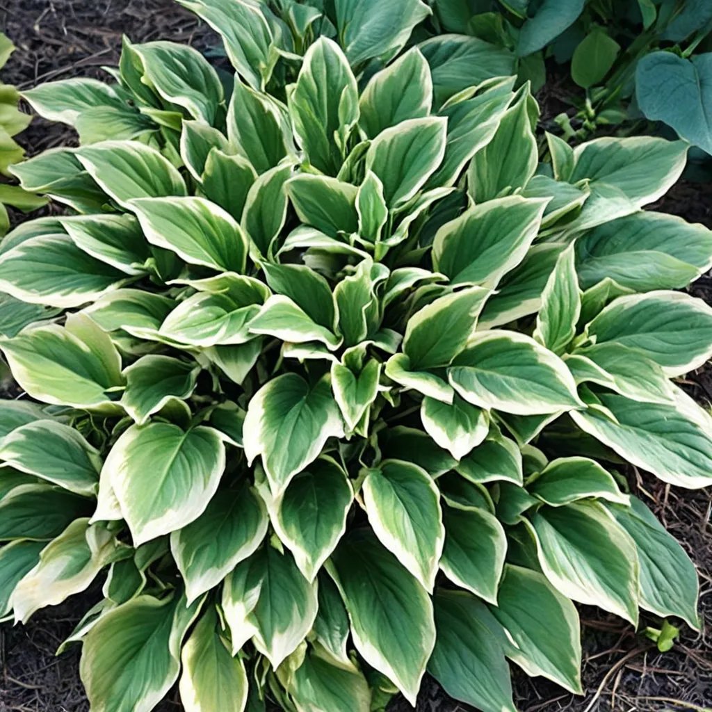 Hosta x hybrida 'Torchlight'