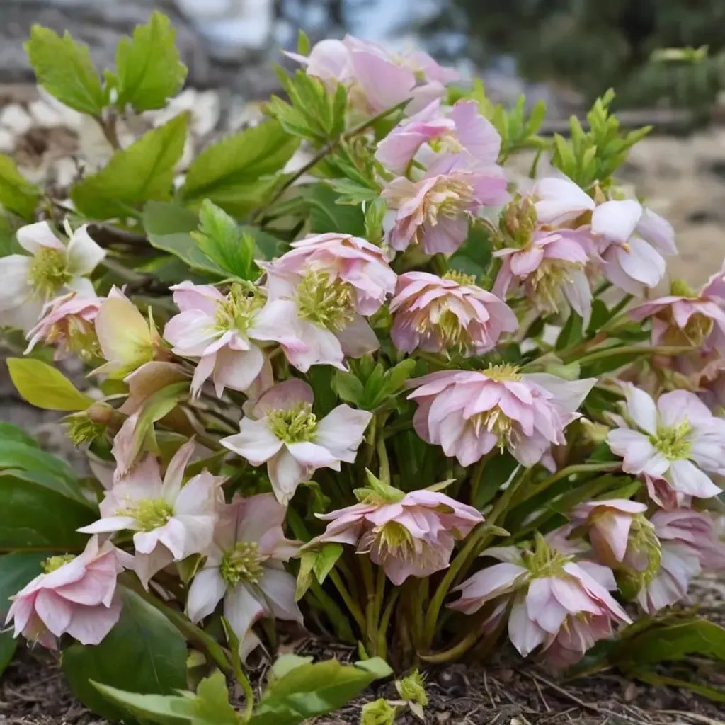 Helleborus niger 'Flower Girl'