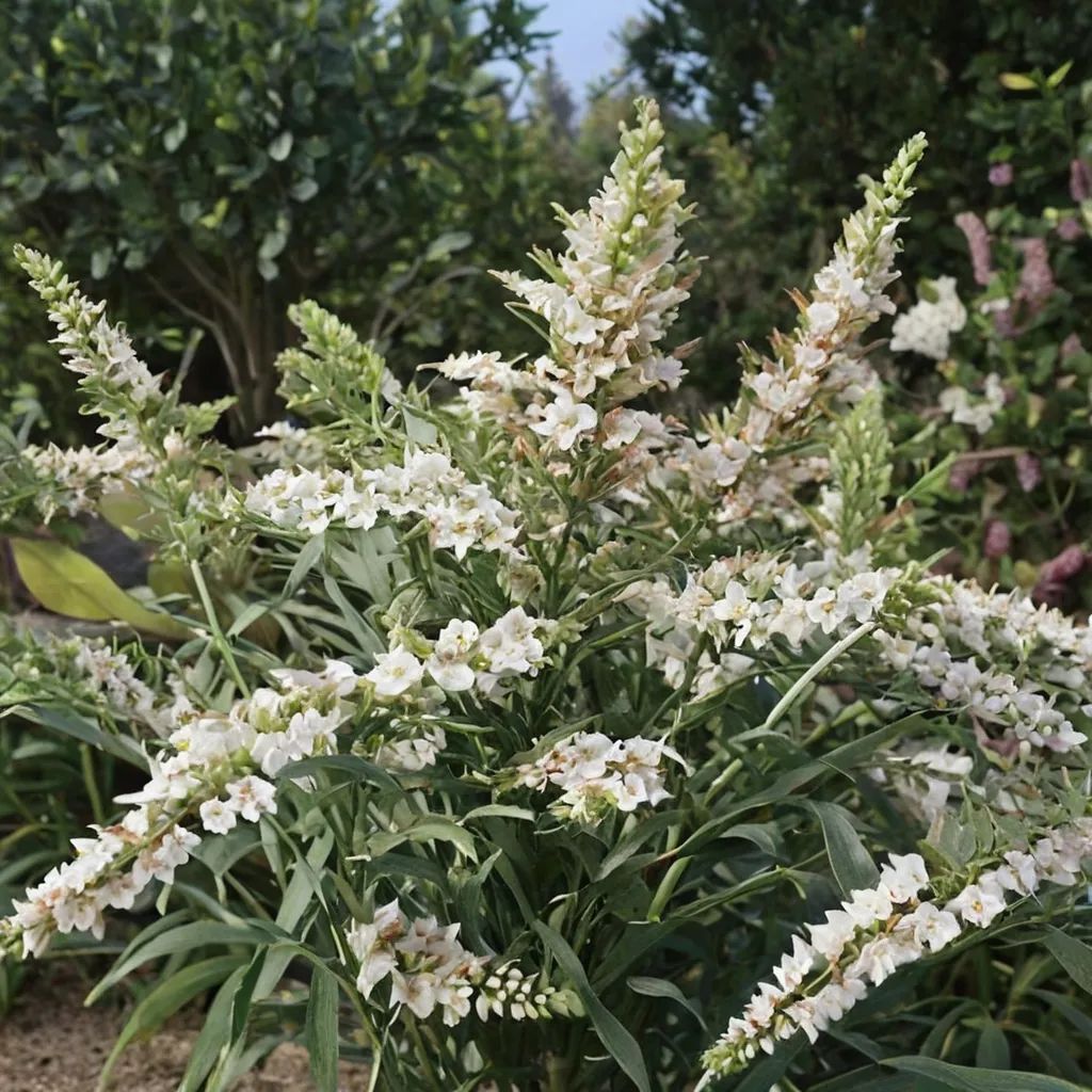 Buddleia davidii 'White Bouquet'