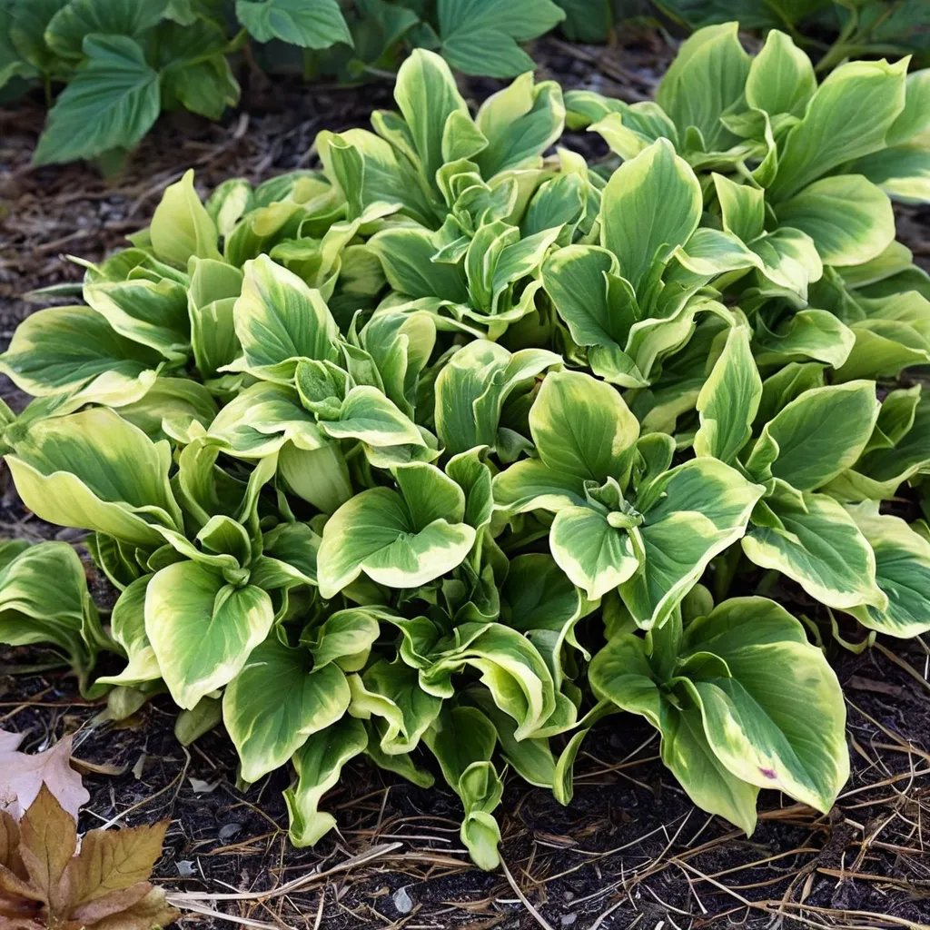 Hosta x hybrida 'Wheee'