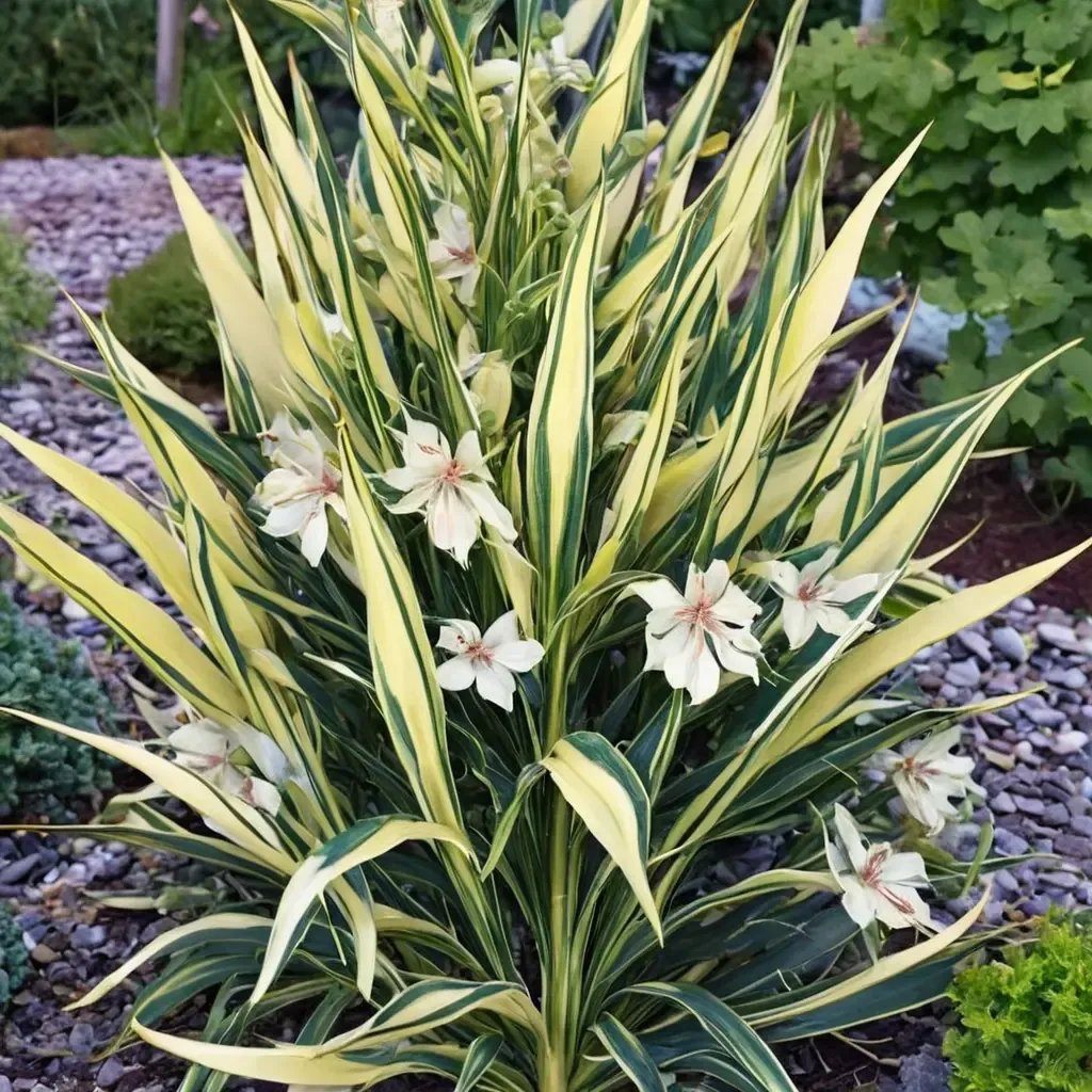 Yucca flaccida 'Gold Heart'