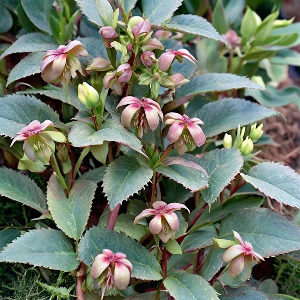 Helleborus x sternii 'Eagle Crest'