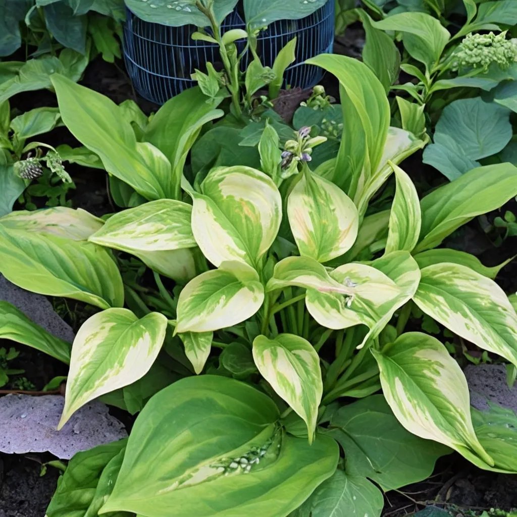 Hosta x hybrida 'Summer Music'