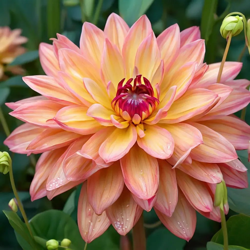 Dahlia dahlia 'Melody Dora'