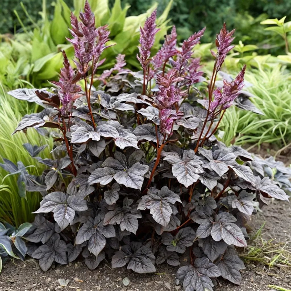 Astilbe x arendsii 'Dark Side of the Moon'