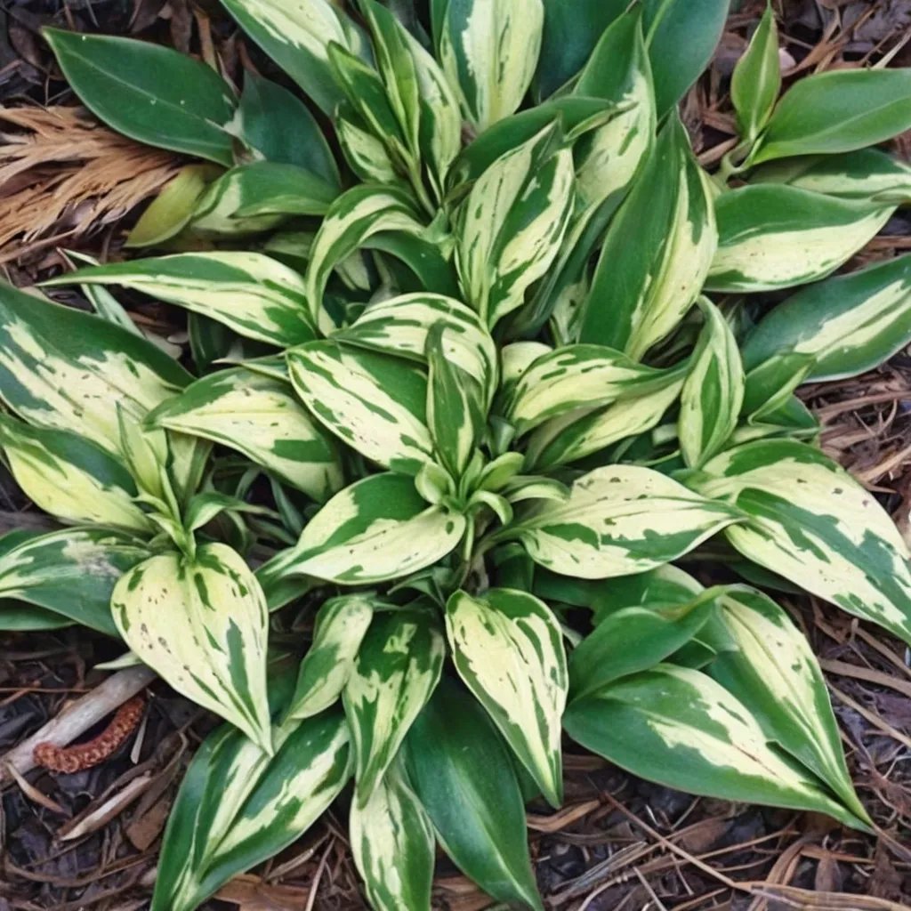 Hosta x hybrida 'Dixie Chickadee'
