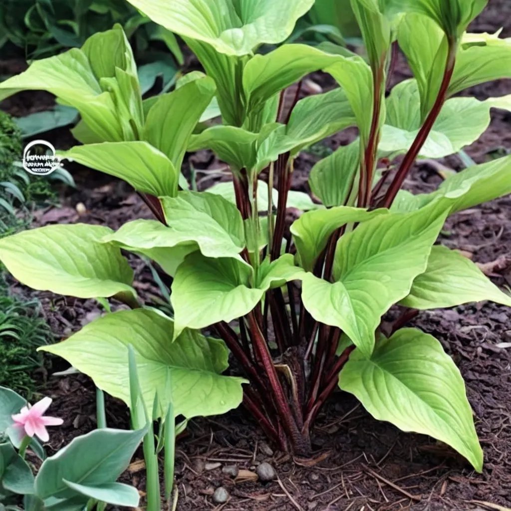Hosta x hybrida 'Cherry Flip'