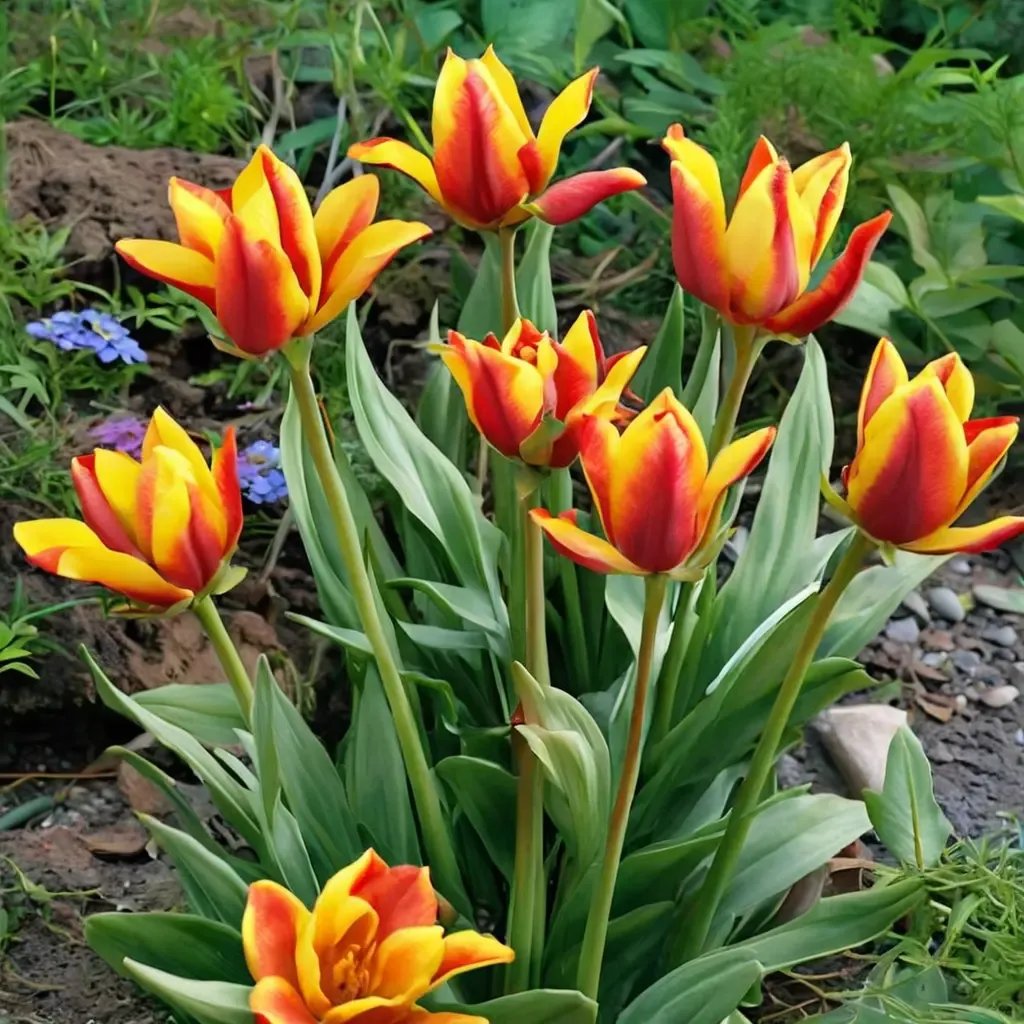 Tulipa greigii 'Cape Cod'