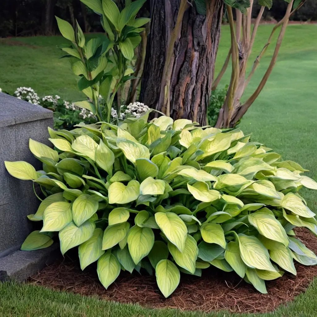 Hosta ventricosa 'Gold Standard'