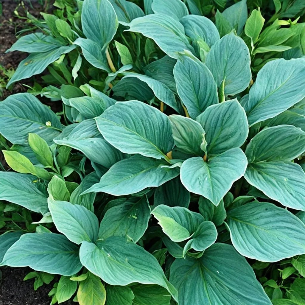 Hosta x hybrida 'Gunsmoke'