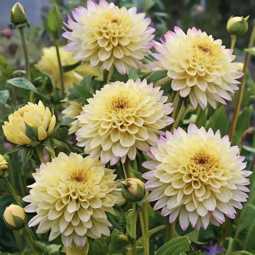 Dahlia x hortensis 'Martina'