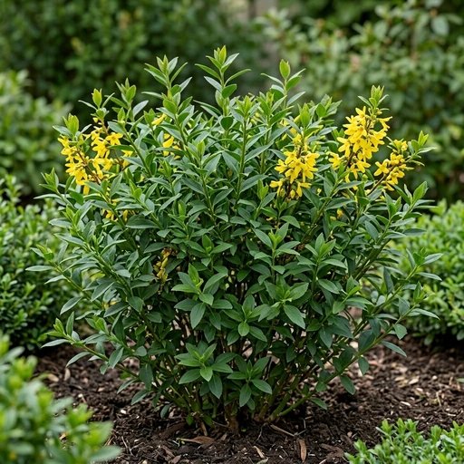 Forsythia viridissima 'Bronxensis'