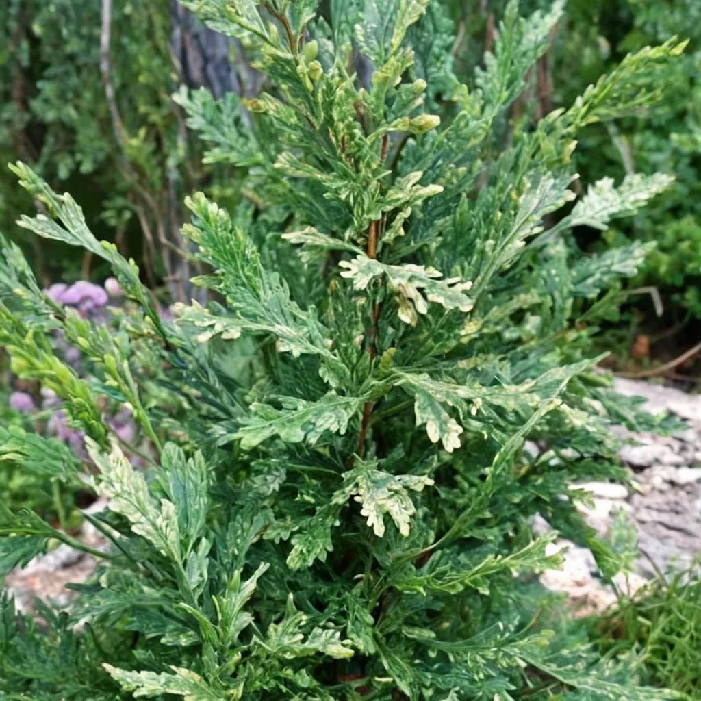 Thuja occidentalis 'Wansdyke Silver'