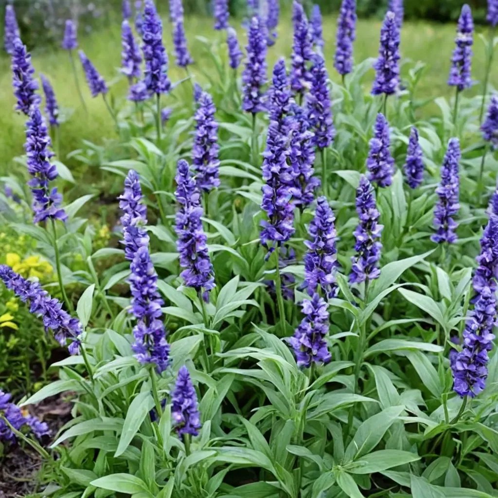 Salvia farinacea 'Victoria Blue'