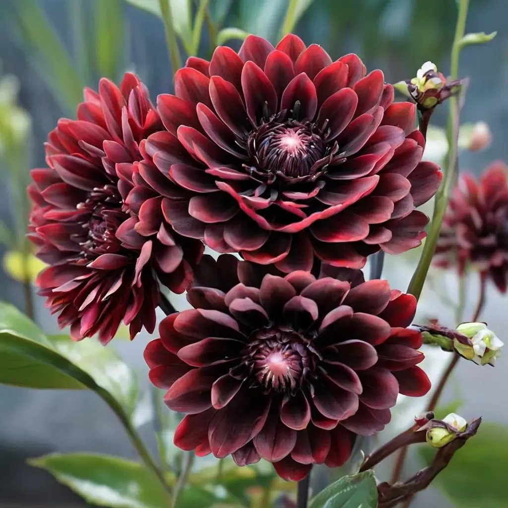 Dahlia choc 'Karma Choc'