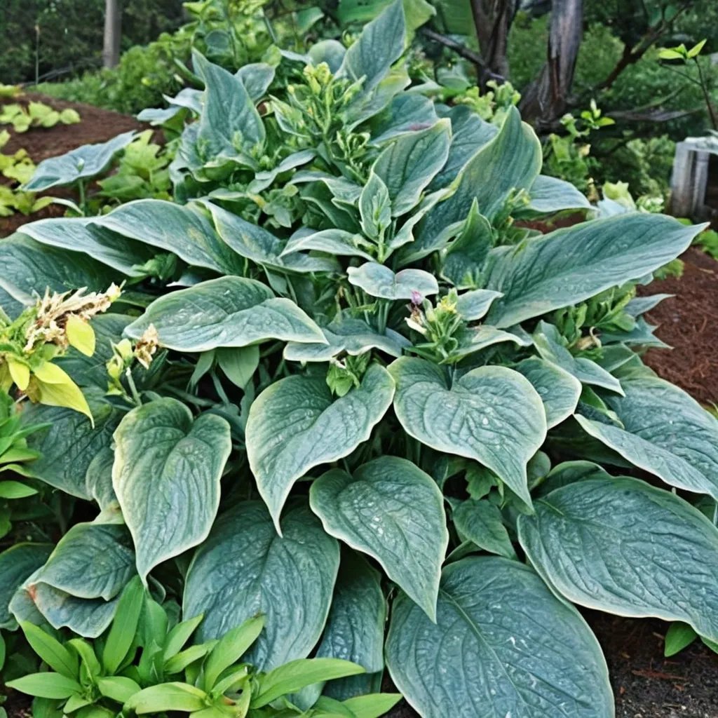 Hosta x hybrida 'American King of the Woods'