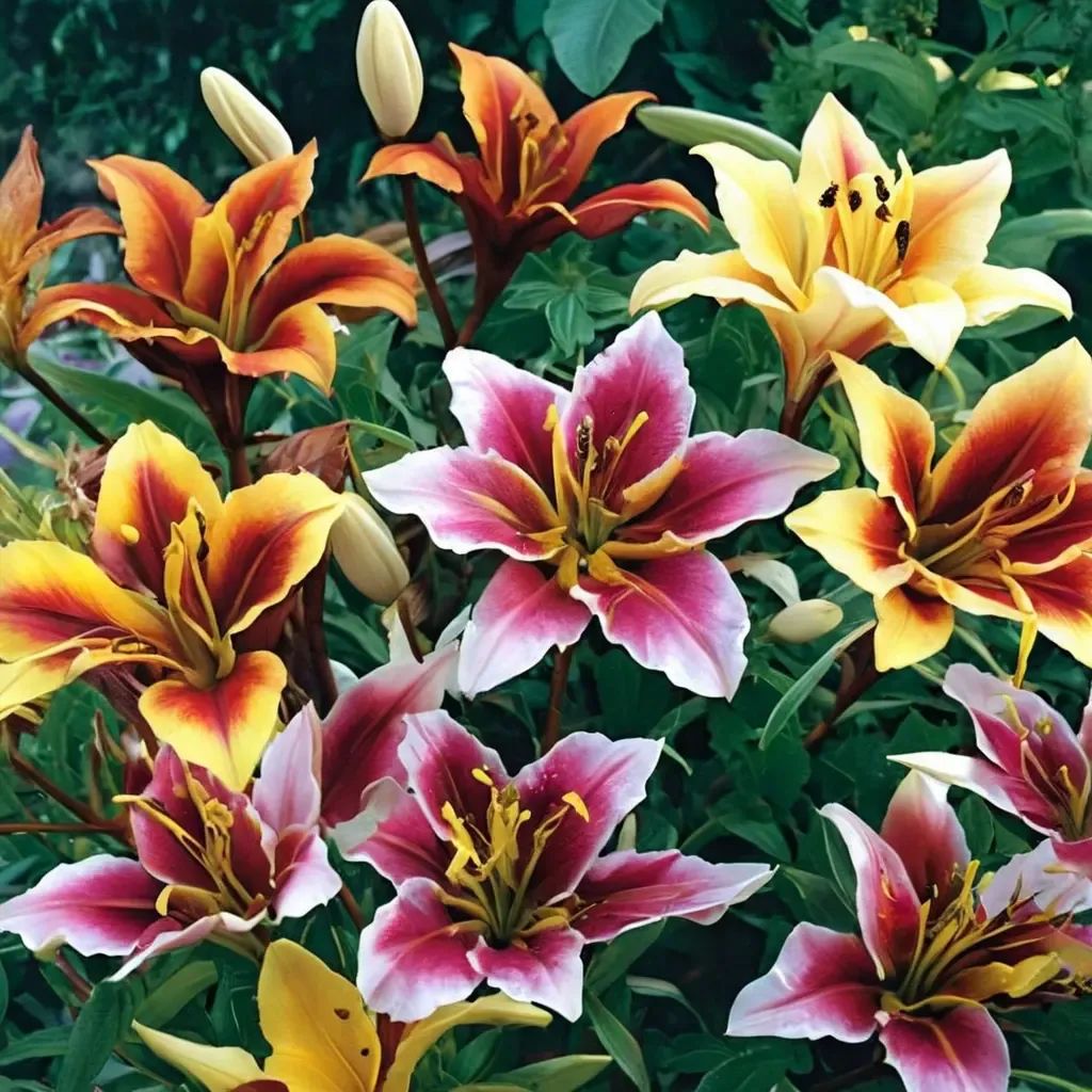 Lilium x hybrida 'Tree Mix'