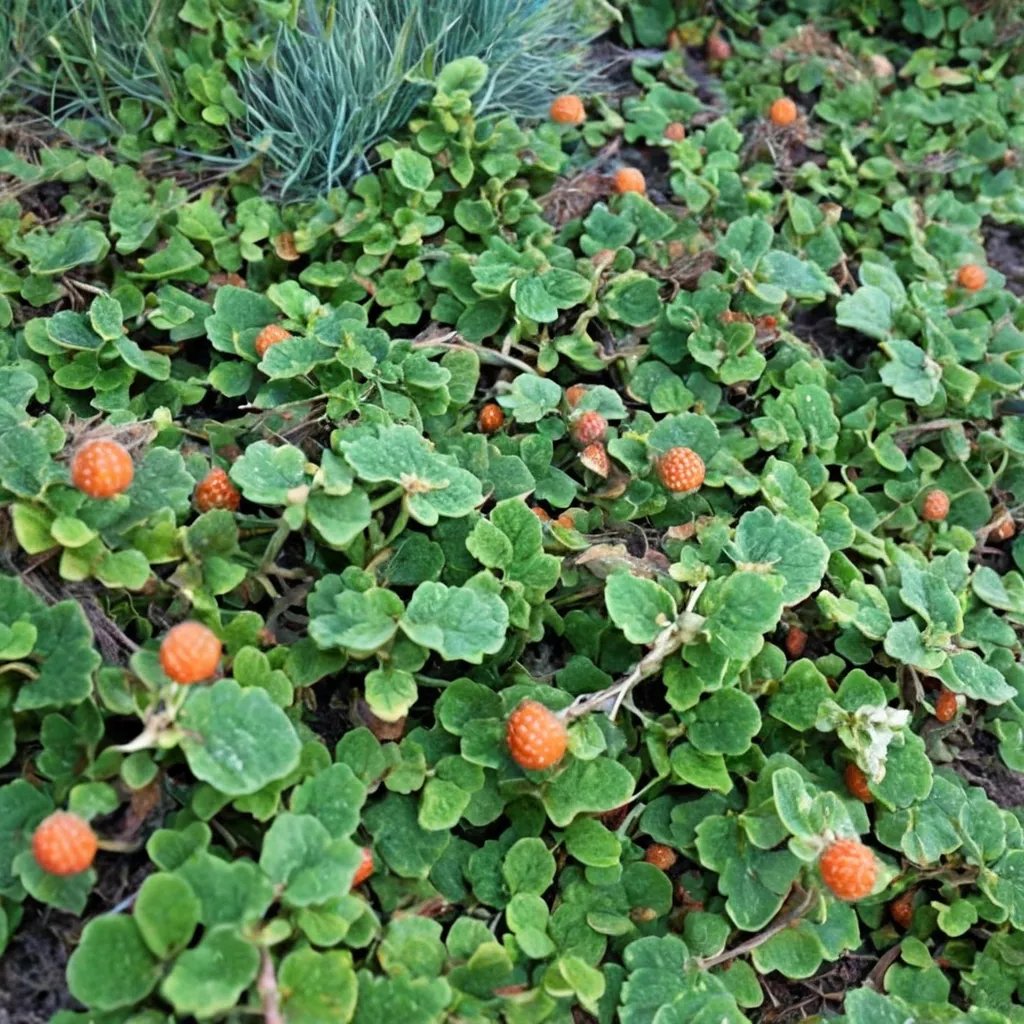 Rubus pentalobus 'Emerald Carpet'