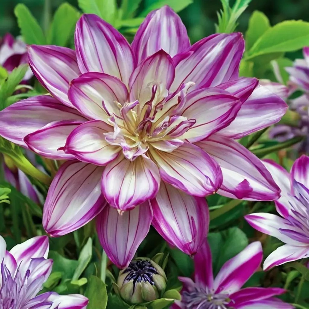 Dahlia pinnata 'Who Dun It'