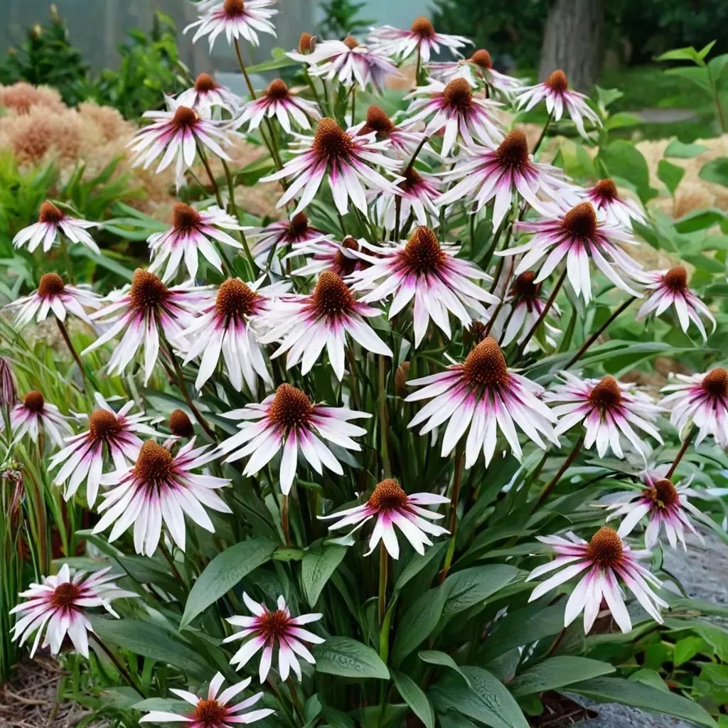 Echinacea purpurea 'Pretty Parasols'