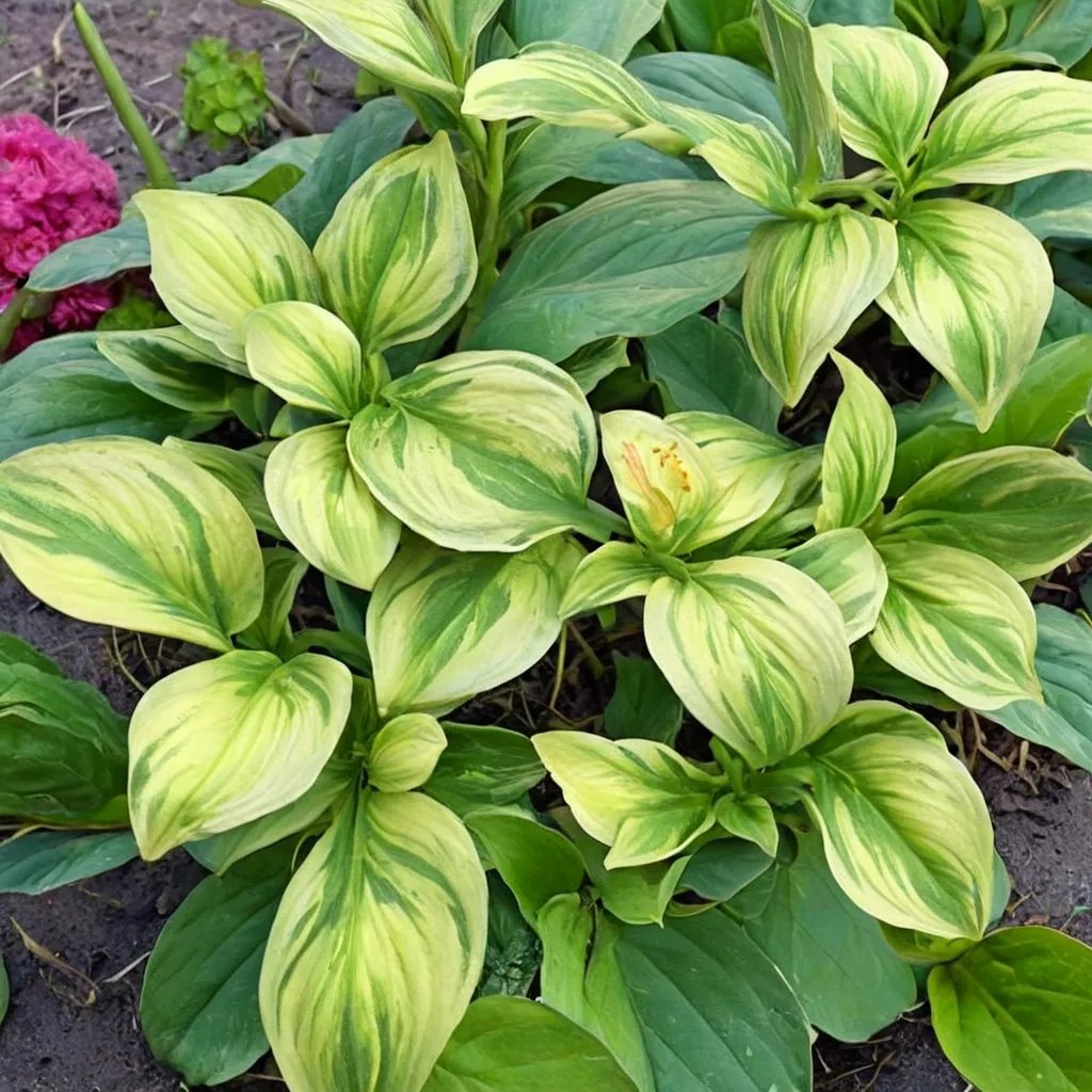 Hosta x hybrida 'Enchiladas'