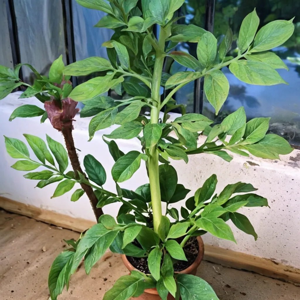 Amorphophallus albus