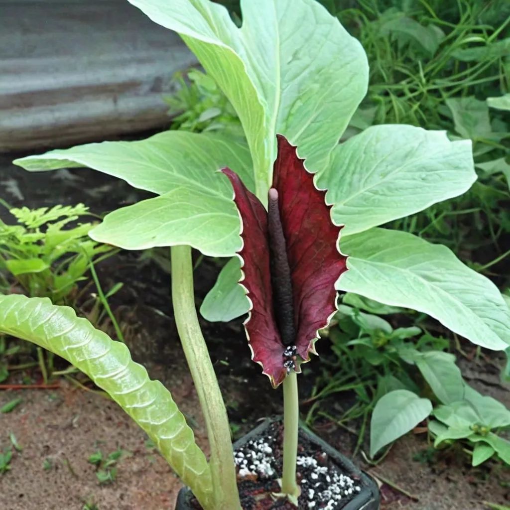 Sauromatum giganteum