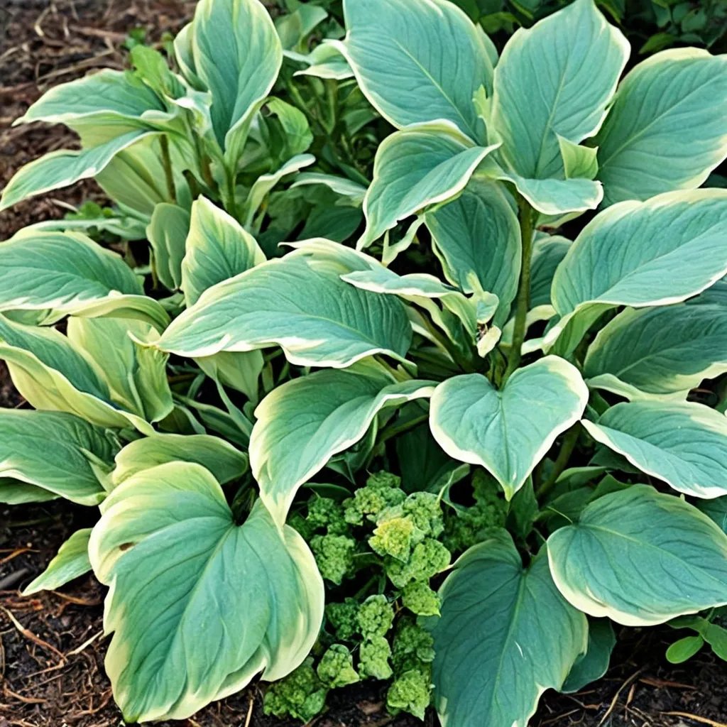 Hosta x hybrida 'Hippodrome'