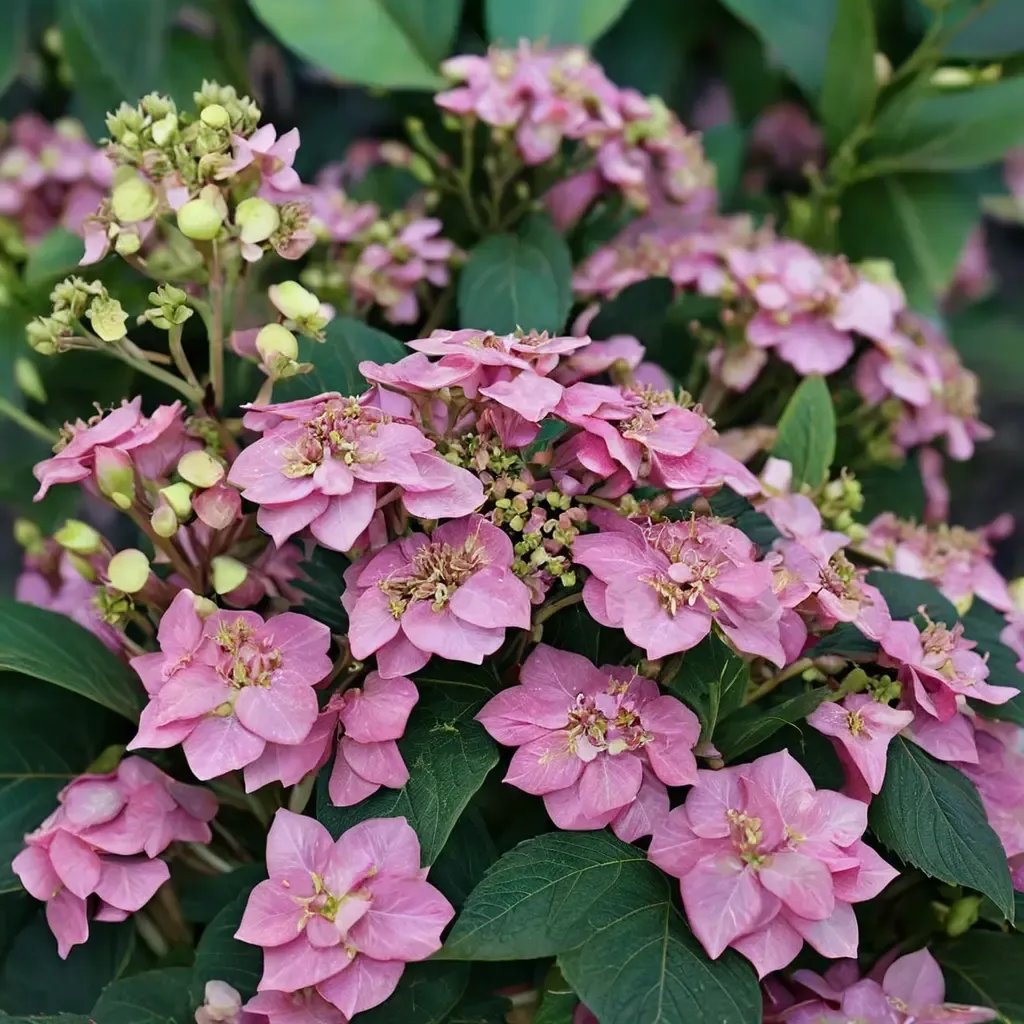 Hydrangea serrata 'Let's Dance Cancan'