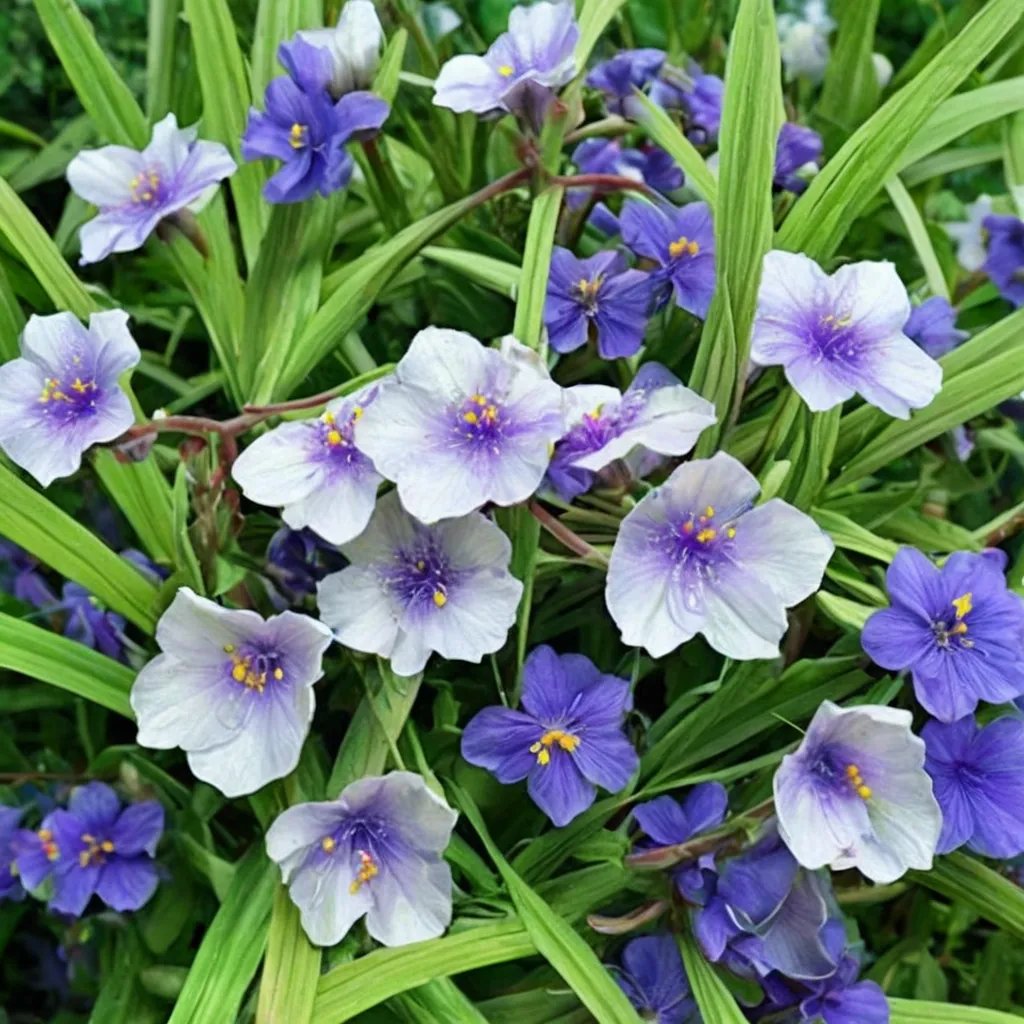 Tradescantia x andersoniana 'Osprey'