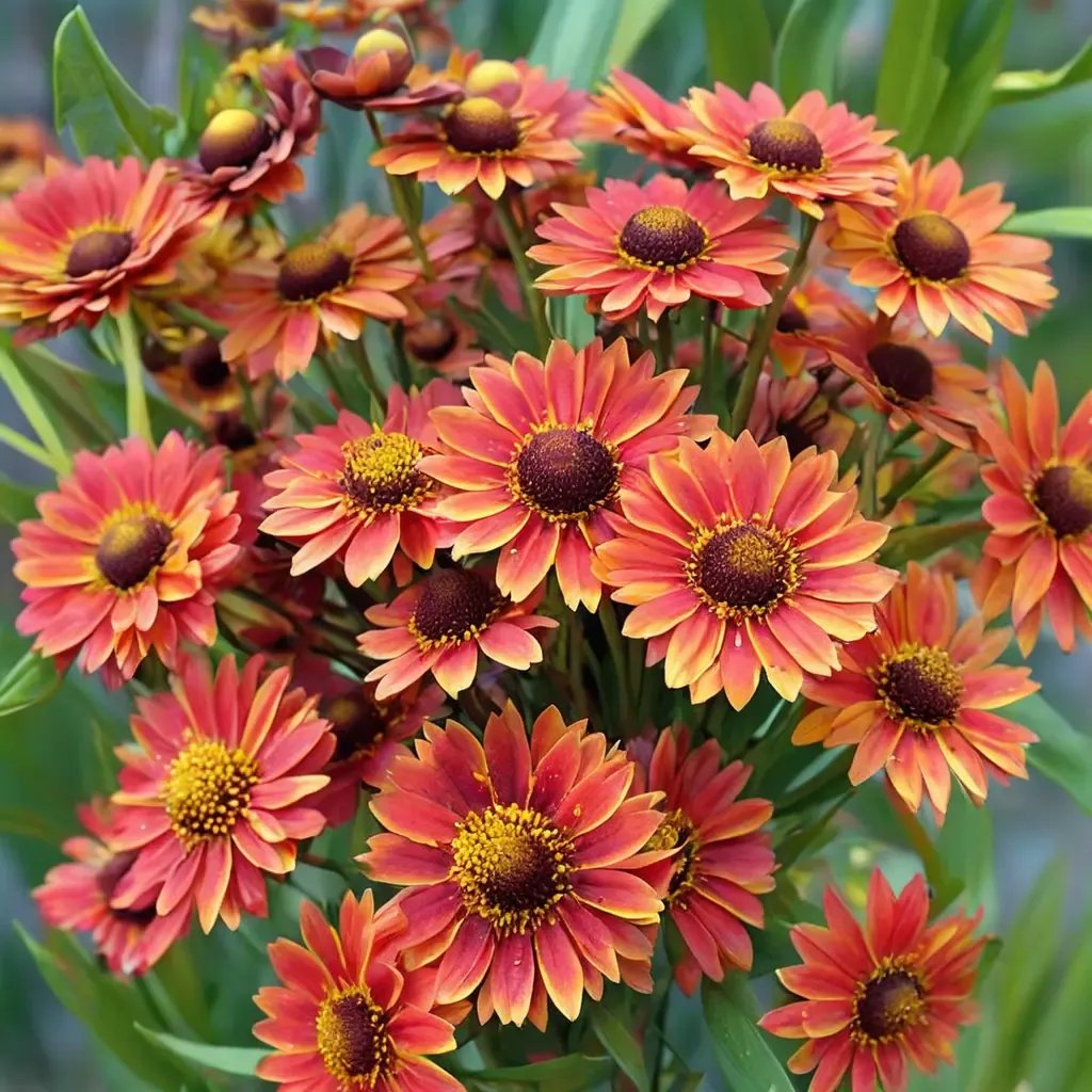 Helenium autumnale 'Red Shades'