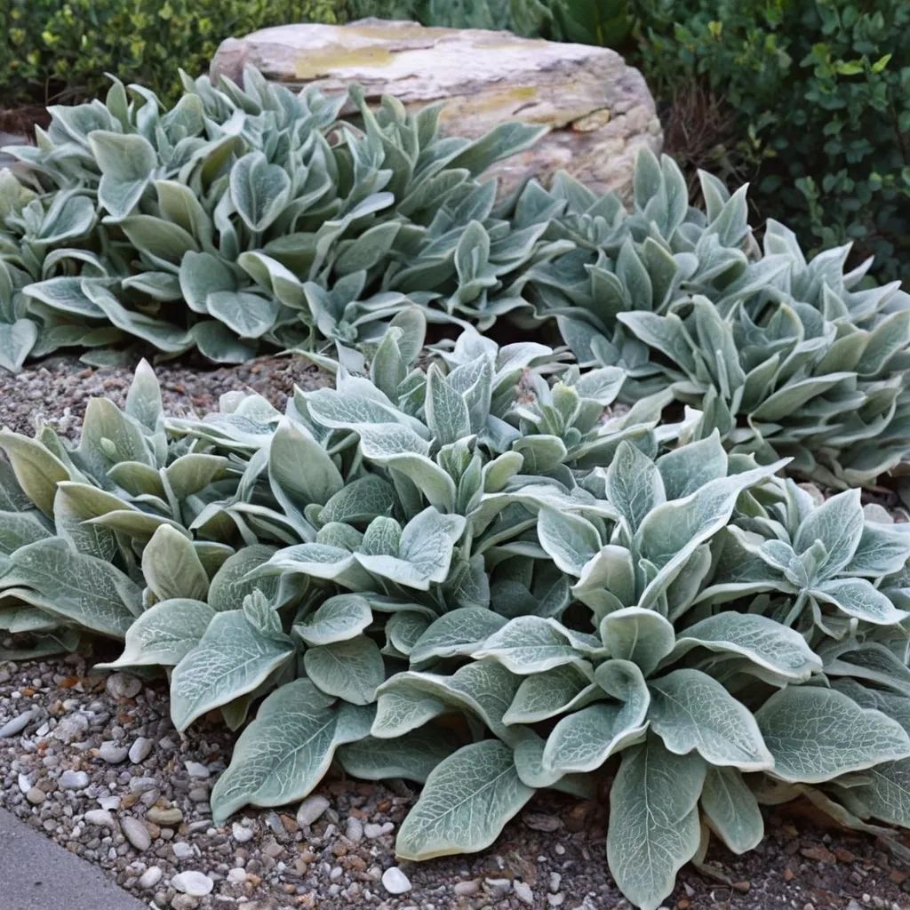 Stachys lanata 'Silver Carpet'