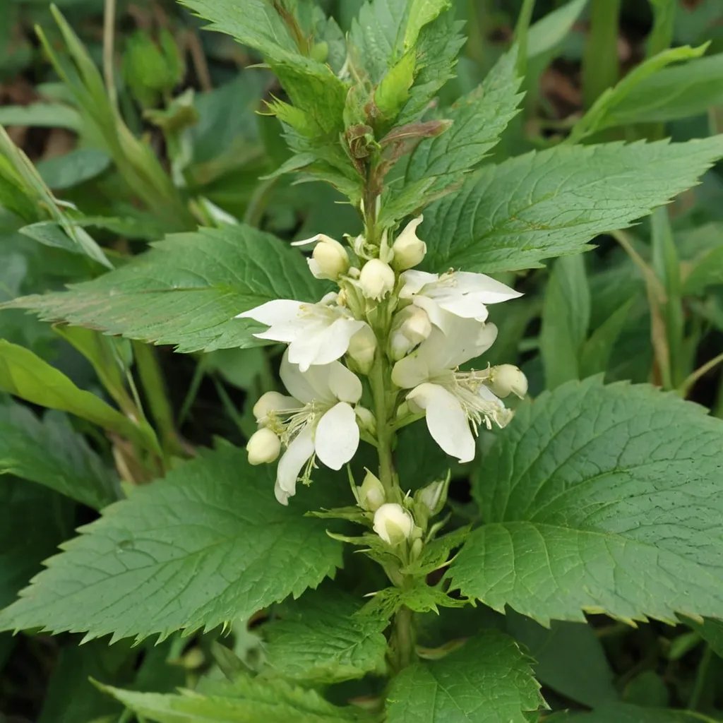 Lamium album 'Friday'