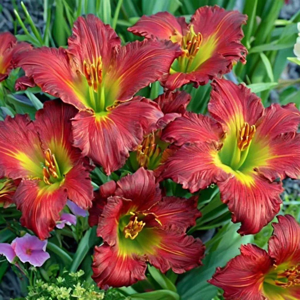 Hemerocallis x hybrida 'Red Hot Returns'